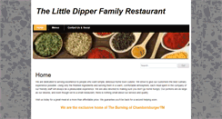 Desktop Screenshot of littledipperfood.net